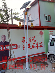 推薦:雙頭太陽能庭院燈及其配置